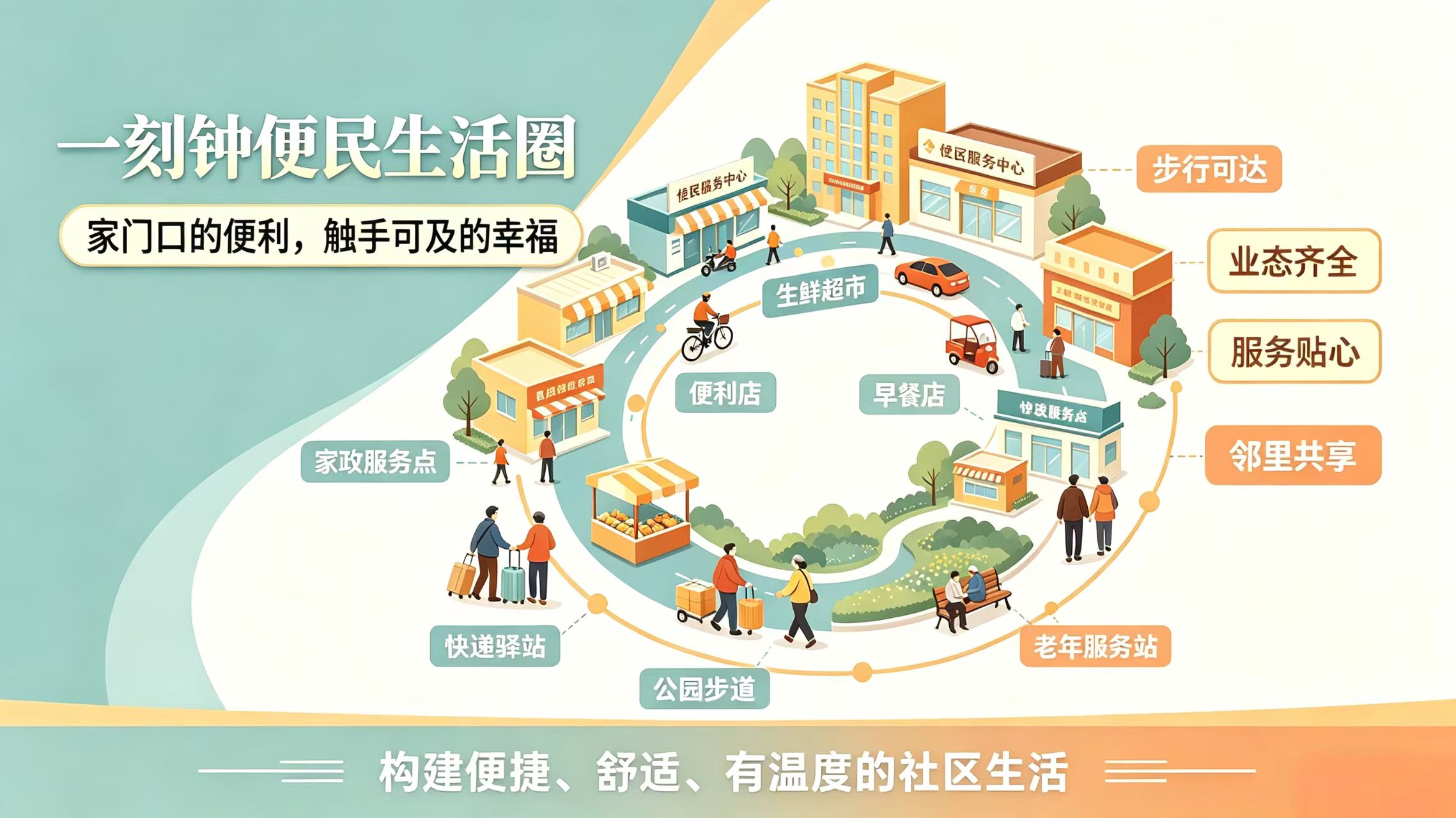 商务部办公厅关于进一步加力推动城市一刻钟便民生活圈建设的工作通知